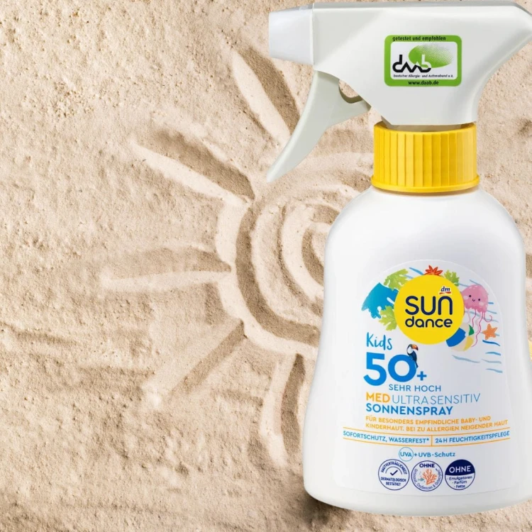 Sundance Med Kids Spray Ochronny Sensitive Na Słońce Skóra Wrażliwa Filtr 50+
