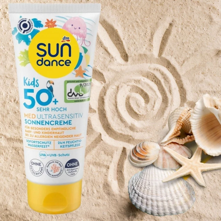 Sundance Med Kids Krem Ochronny Sensitive Na Słońce 50+ 100ml Skóra Wrażliwa