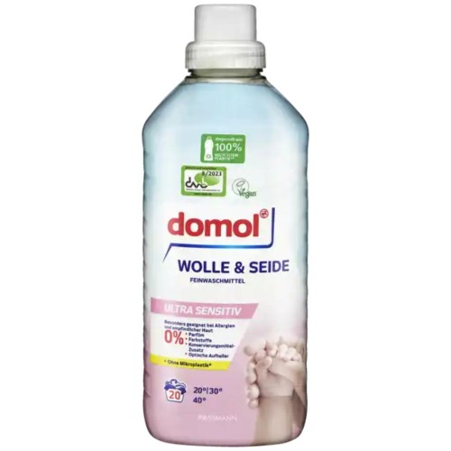 Domol Sensitive Color Płyn Do Prania Wełny I Jedwabiu Dla Alergików Dzieci 18 Prań