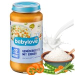 Babylove Bio Warzywne Risotto Z Groszkiem I Marchewką Obiadek Po 12m 250g