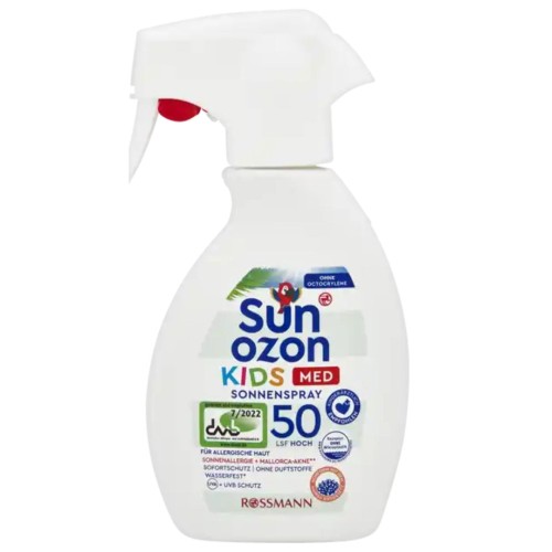 Sunozon Med Kids Spray Ochronny Sensitive Na Słońce Skóra Wrażliwa SPF 50+