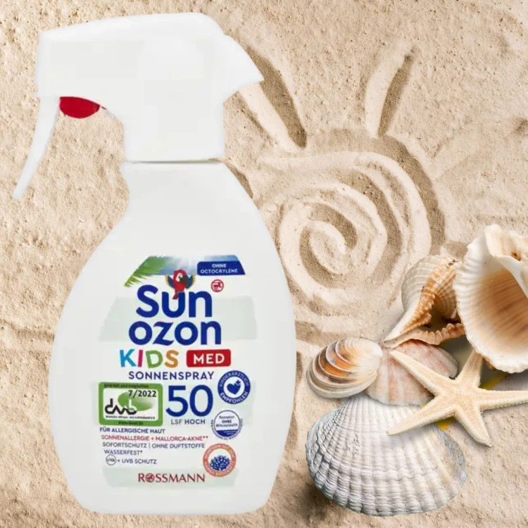 Sunozon Med Kids Spray Ochronny Sensitive Na Słońce Skóra Wrażliwa SPF 50+