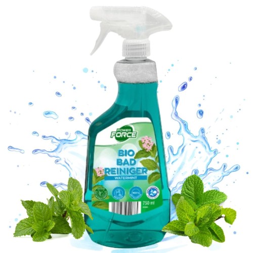 Power Force Bio Spray Do Łazienki Na Kamień Osad Świeży Zapach Mięty Eko
