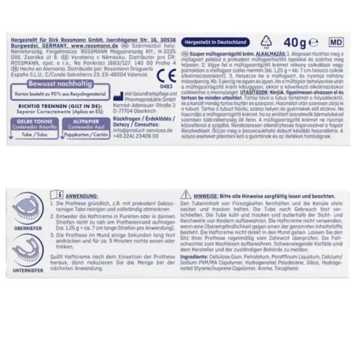 Prokudent Krem Do Mocowania Protez Super Mocny Klej W Kremie Smak Neutralny