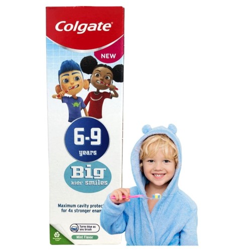 Colgate Junior Pasta Do Mlecznych I Stałych Ząbków Dla Dzieci 6-9 Lat