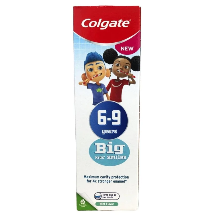 Colgate Junior Pasta Do Mlecznych I Stałych Ząbków Dla Dzieci 6-9 Lat