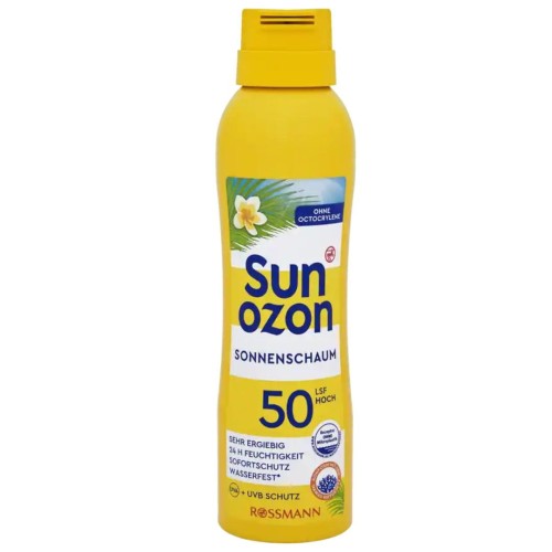 Sun Ozon Kids Pianka W Sprayu Ochronna Na Słońce Mleczko Spf 50+ 200ml