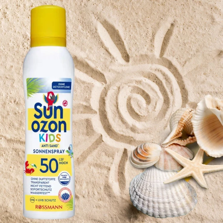 Sun Ozon Kids Mleczko W Sprayu Ochronne Na Słońce Dla Dzieci Spf 50+ 200Ml