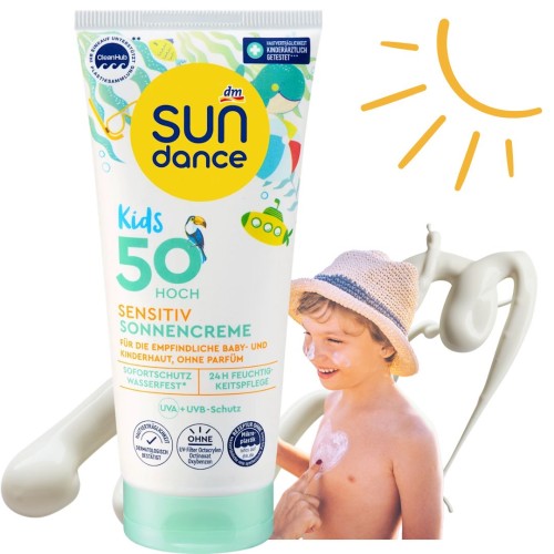 Sundance Kids Ultra Sensitive Krem Ochronny Na Słońce LSF 50+100ml