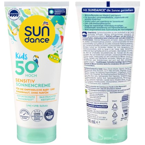 Sundance Kids Ultra Sensitive Krem Ochronny Na Słońce LSF 50+100ml