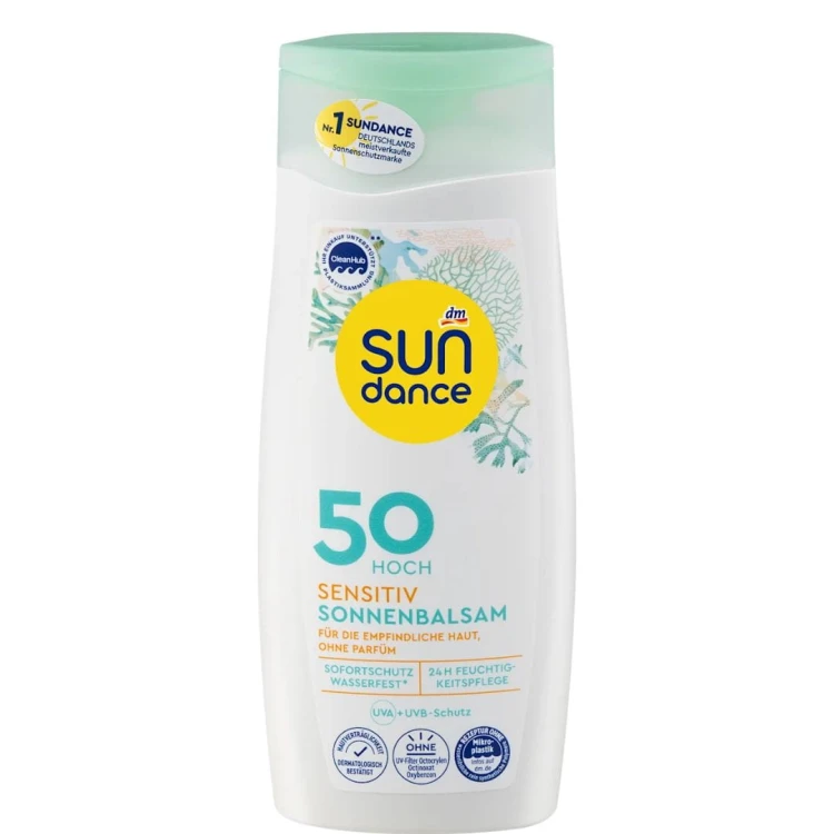 Sundance Mleczko Na Słońce Sensitive Z Filtrem 50 Skóra Wrażliwa 200 ml