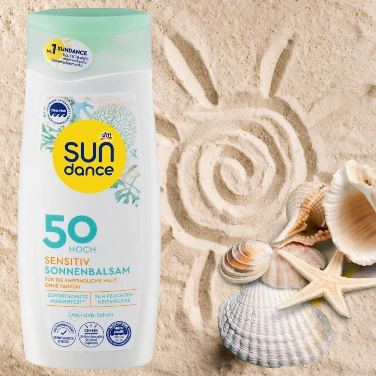 Sundance Mleczko Na Słońce Sensitive Z Filtrem 50 Skóra Wrażliwa 200 ml