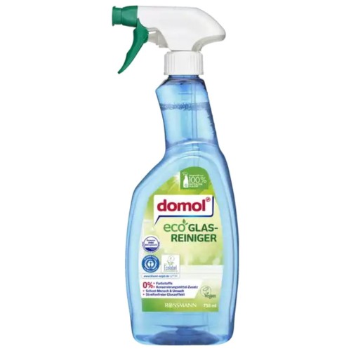 Domol Ekologiczny Spray Płyn Do Mycia Szyb Luster Skuteczny Na Plamy Smugi