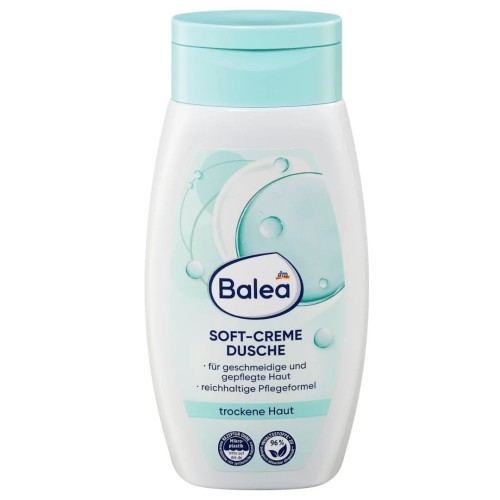Balea Soft Creme Kremowy Żel Pod Prysznic Dla Suchej Skóry 300 ml
