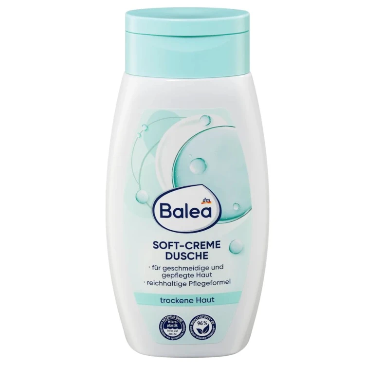 Balea Soft Creme Kremowy Żel Pod Prysznic Dla Suchej Skóry 300 ml