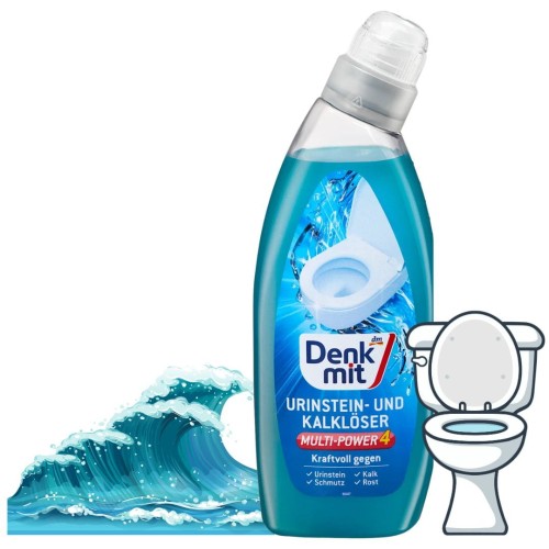 Denkmit Multi Power Żel Wc Plamy Kamień 750ml Płyn Do Toalety