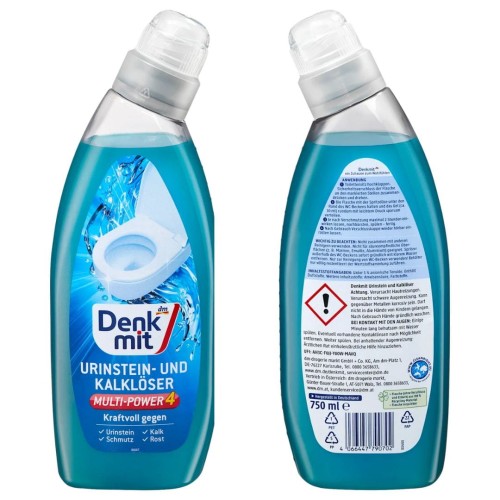 Denkmit Multi Power Żel Wc Plamy Kamień 750ml Płyn Do Toalety