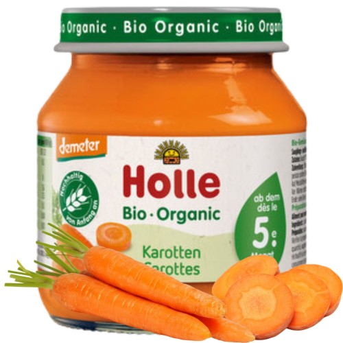 Holle Bio Marchewka 5m 125g Demeter Pierwsze Warzywa Danie Na Obiadek