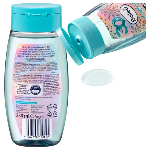 Balea Joyful Times Żel Pod Prysznic Kwiatowo Owocowy 250 ml Nawilża Skórę