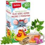 APOTHEKE HERBATKA DLA DZIECI NA OSKRZELA PRZEZIĘBIENIA ŚLAZ KOPER POKRZYWA