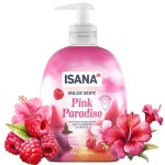 ISANA PINK PARADISE DELIKATNE MYDŁO Z POMPKĄ ZAPACH MALIN I HIBISCUSA 500ml