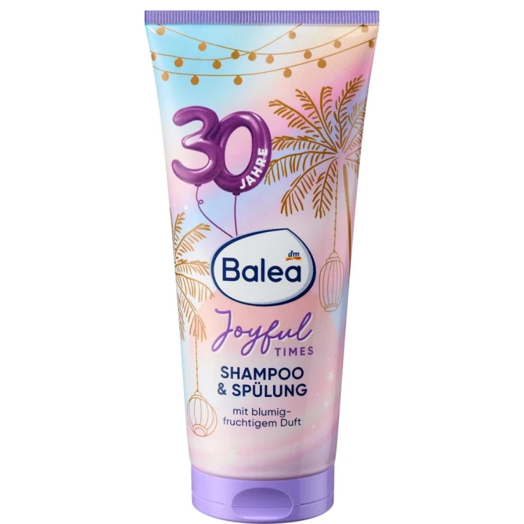 Balea Joyful Szampon I Odżywka Do Włosów 250 Ml Kwiatowo Owocowy Zapach