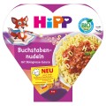 Hipp Bio Makaron Literki Z Sosem Bolognese Z Wółowiną Pożywny Obiadek Po 1r