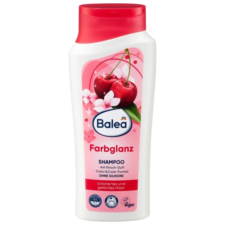 Balea Szampon Włosy Farbowane Z Formułą Ochrony Koloru Nadaje Blasku 300 ml