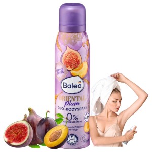 BALEA ORIENTAL PLUM DEO SPRAY DEZODORANT DO CIAŁA ŚLIWKA FIGA 150 ml