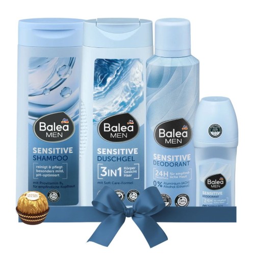 Balea Men Sensitive Zestaw Kosmetyków Na Prezent Dla Mężczyzny Urodziny Mikołaj Swięta