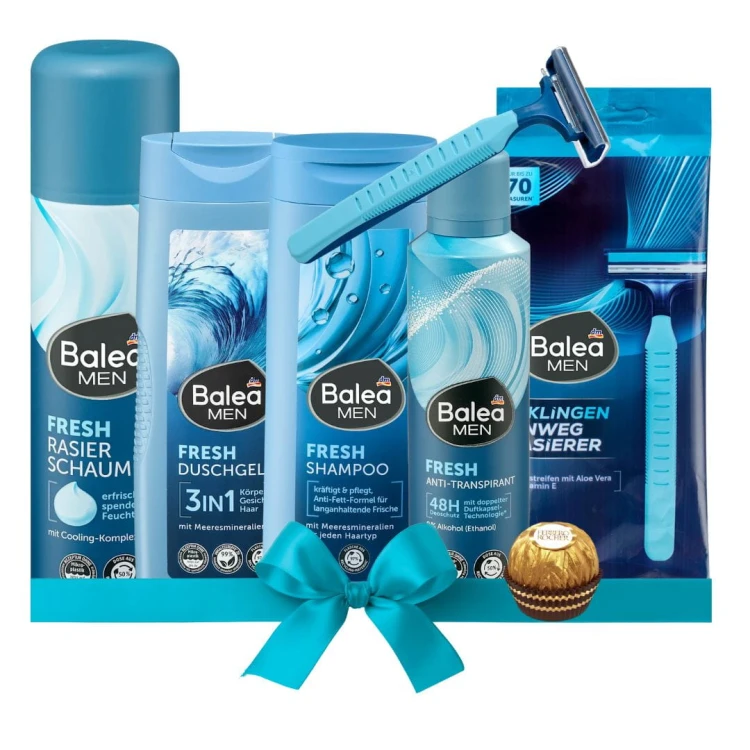 Balea Men Fresh Zestaw Kosmetyków Prezent Dla Mężczyzn Urodziny Mikołaj