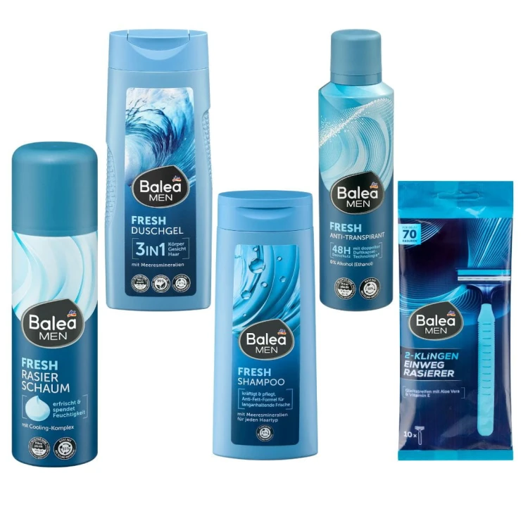 Balea Men Fresh Zestaw Kosmetyków Prezent Dla Mężczyzn Urodziny Mikołaj