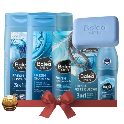 Balea Men Fresh Zestaw Kosmetyków Na Prezent Dla Mężczyzn Urodziny Mikołaj