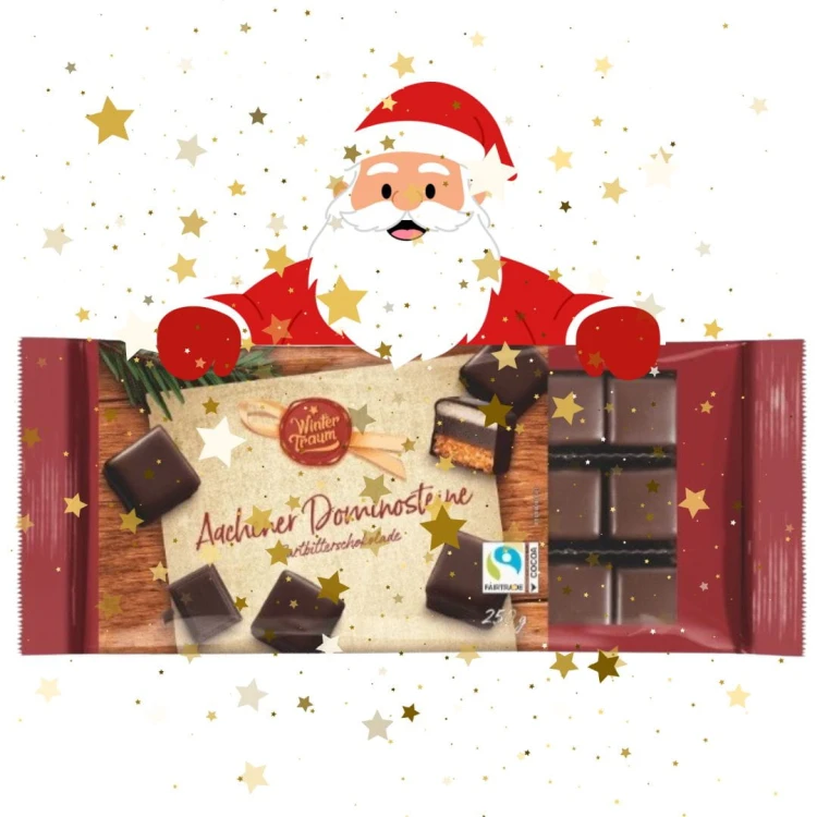 Wintertraum Domino Czekoladowe Kostki 250g Piernik Boże Narodzenie