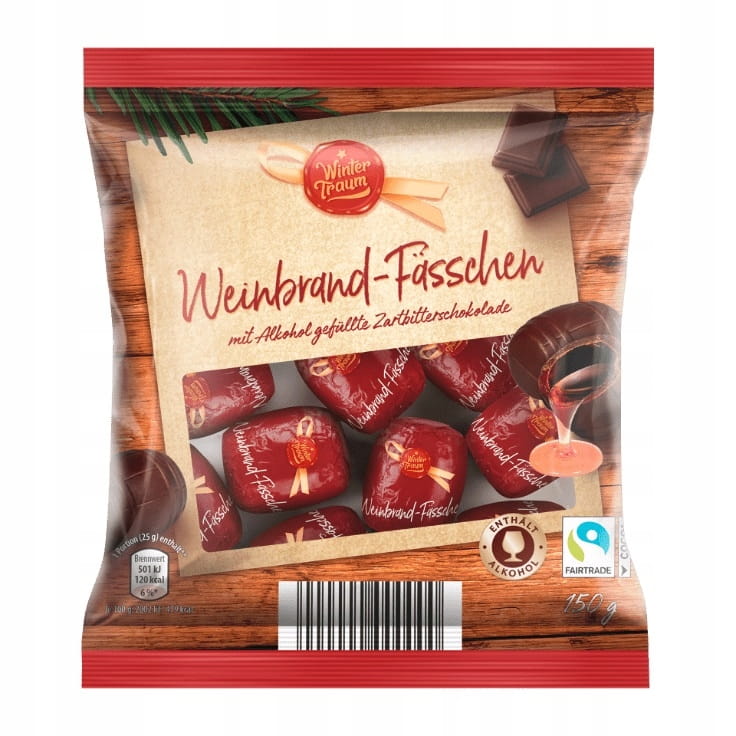 Wintertraum Beczułki Z Brendy W Czekoladzie Praliny Święta Boże Narodzenie