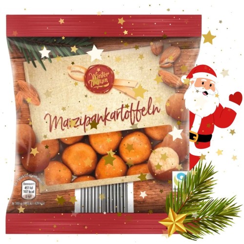 Wintertraum Marcepanowe Kartofelki 125g Kulki Świąteczne Boże Narodzenie
