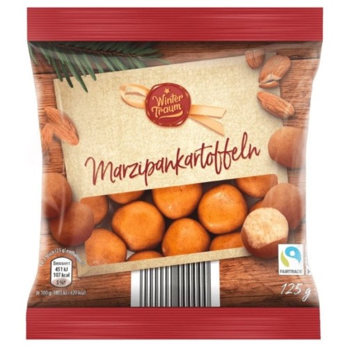 Wintertraum Marcepanowe Kartofelki 125g Kulki Świąteczne Boże Narodzenie