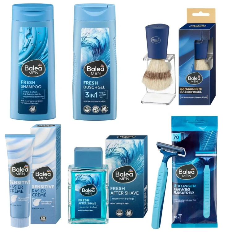 Balea Men Fresh Zestaw Kosmetyków Męskich Prezent Urodziny Święta Mikołaj