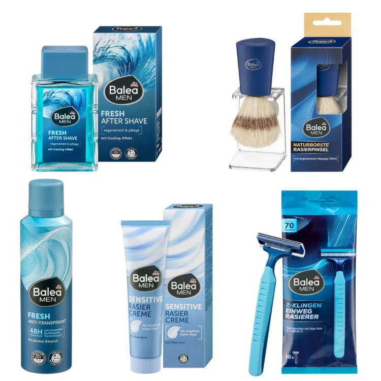 Balea Men Fresh Zestaw Kosmetyków Męskich Prezent Na Święta Choinka Mikołaj