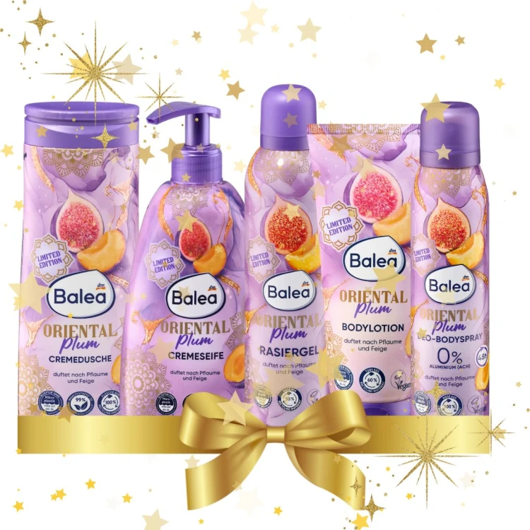 Balea Oriental Plum Zestaw Prezent Kosmetyków Ze Śliwką Pod Choinkę Mikołaj