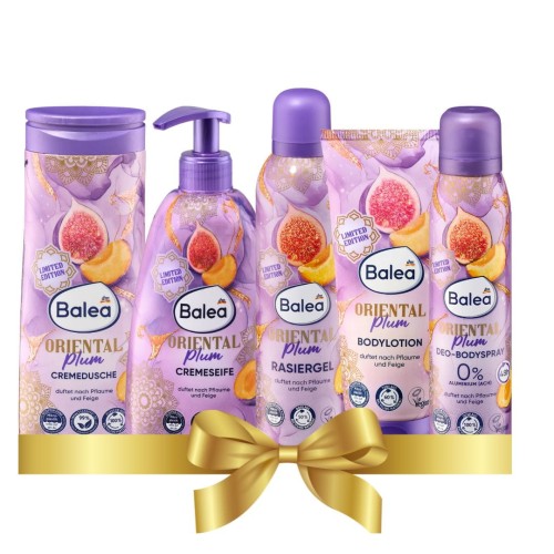 Balea Oriental Plum Zestaw Prezent Kosmetyków Ze Śliwką Pod Choinkę Mikołaj