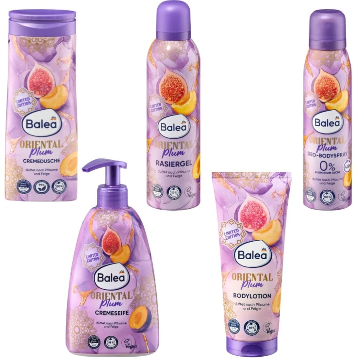 Balea Oriental Plum Zestaw Prezent Kosmetyków Ze Śliwką Pod Choinkę Mikołaj