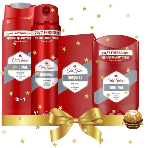 Old Spice Original Kultowy Prezent Kosmetyków Z Wodą Prezent Na Święta