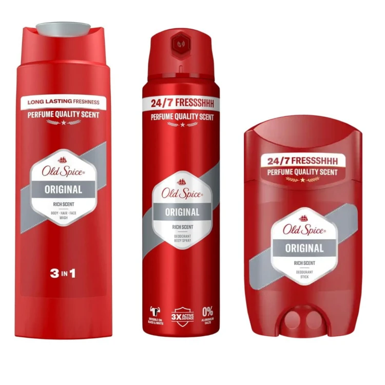 Old Spice Original Kultowy Prezent Zestaw Kosmetyków Dla Mężczyzny Mikołaj