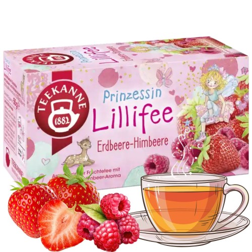 Teekanne Prinzessin Lillifee Herbatka Owocowa Wróżki Truskawka Z Malinami