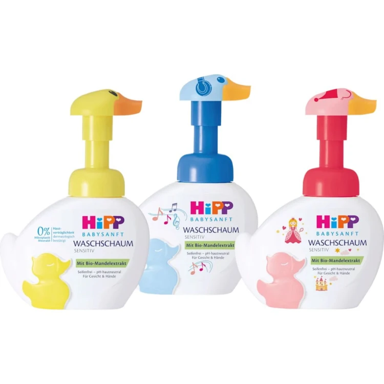 Hipp Lekka Pianka Do Mycia Sensitive Kaczuszka Do Twarzy Rąk 250 ml Proteiny