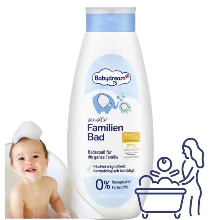 Babydream Sensitiv Płyn Do Kąpieli Familijny Rumiankowy Z Proteinami