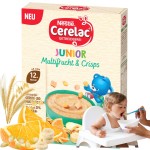 Nestle Cerelac Junior Kaszka Płatki Z Owocami Chrupkami Bez Mleka Musli 12+