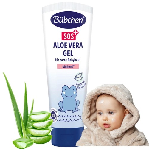 Bubchen Sos Aloe Vera Gel Kojący Chłodzący Żel Aloes Odparzenia Ukąszenia