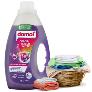 Domol Color Waschmittel Płyn Żel Do Prania Ubrań Tkanin Ochrona Koloru 20